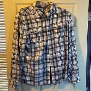 TOMMY HILFIGER Denim Flannel Plaid SHIRT REGULAR FIT Men’s